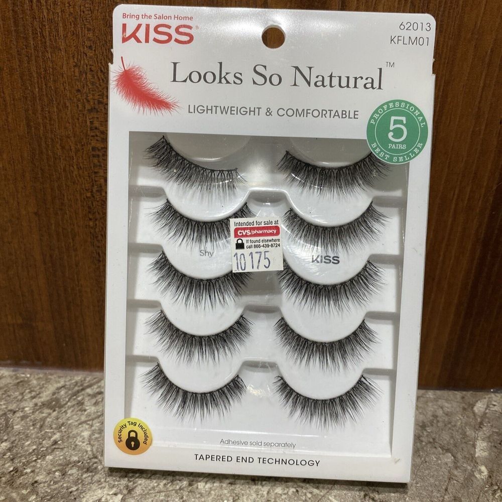 kiss looks so natural false eyelashes multipack‎ lightweight & comfortable